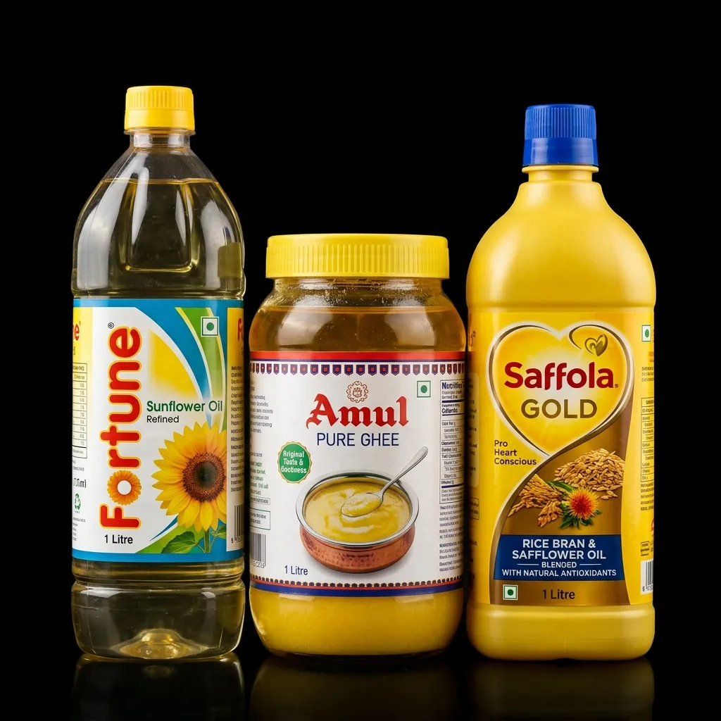 Pure Cow Ghee & Mustard Oil